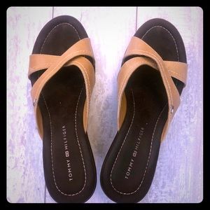 Leather Wedges excellent condition